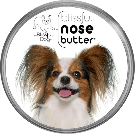 The Blissful Dog Papillon Unscented Nose Butter - Dog Nose Butter, 1 Ounce