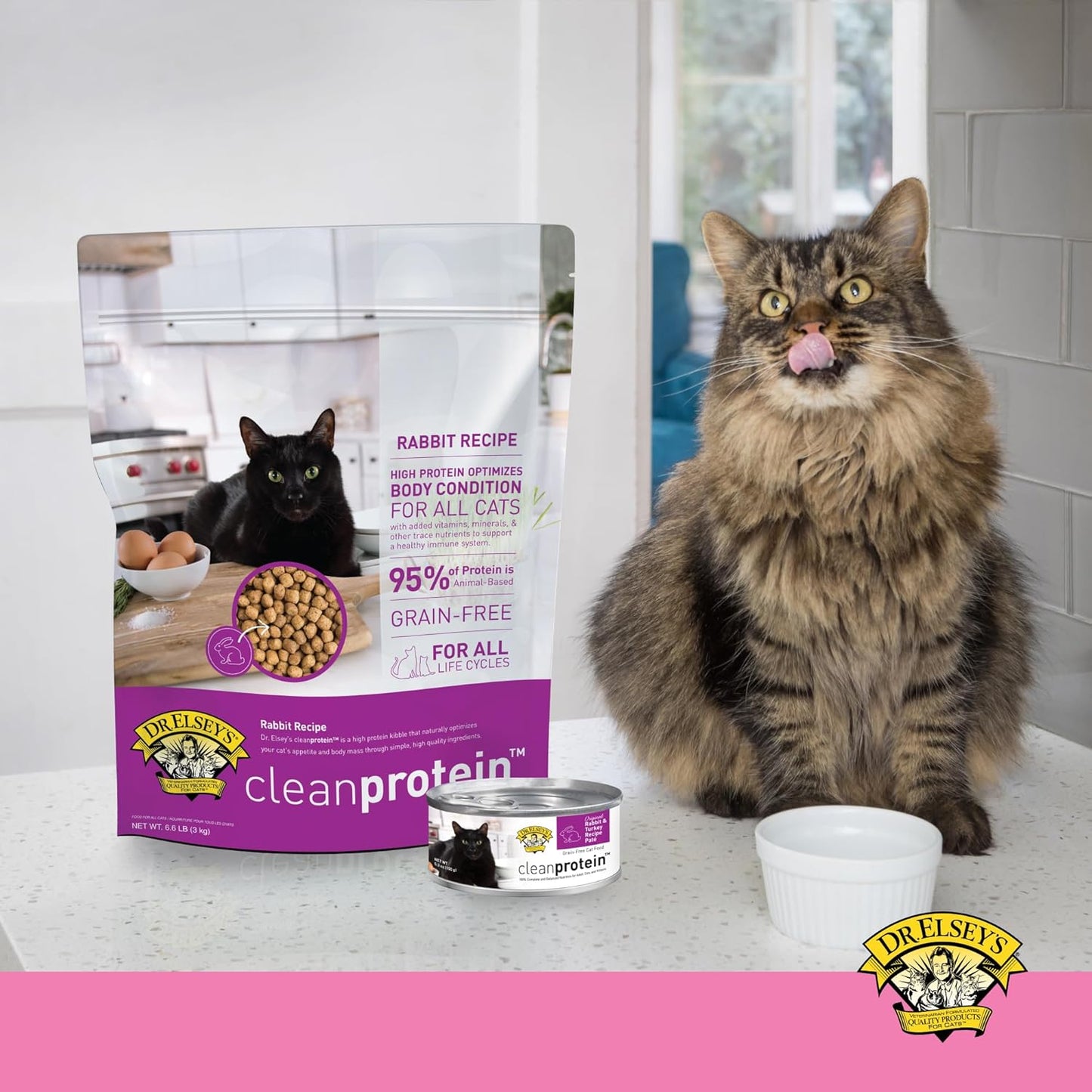 Dr. Elsey's cleanprotein Original Pork Recipe Wet Cat Food, (Pack of 24), 5.3oz Cans