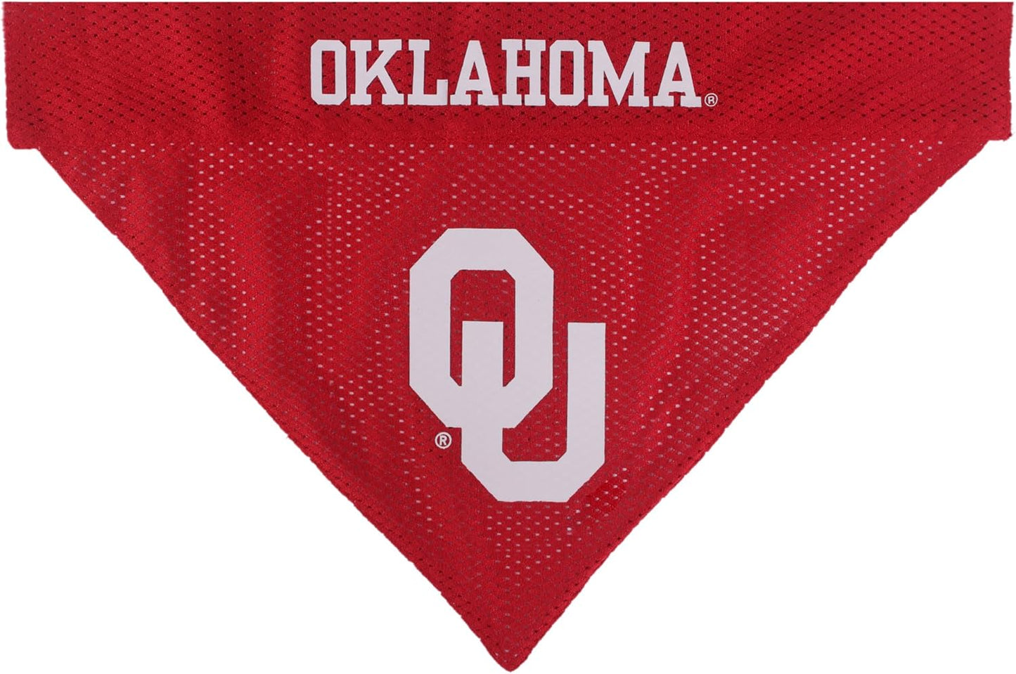 Pets First Collegiate Pet Accessories, Reversible Bandana, Oklahoma Sooners, Small/Medium
