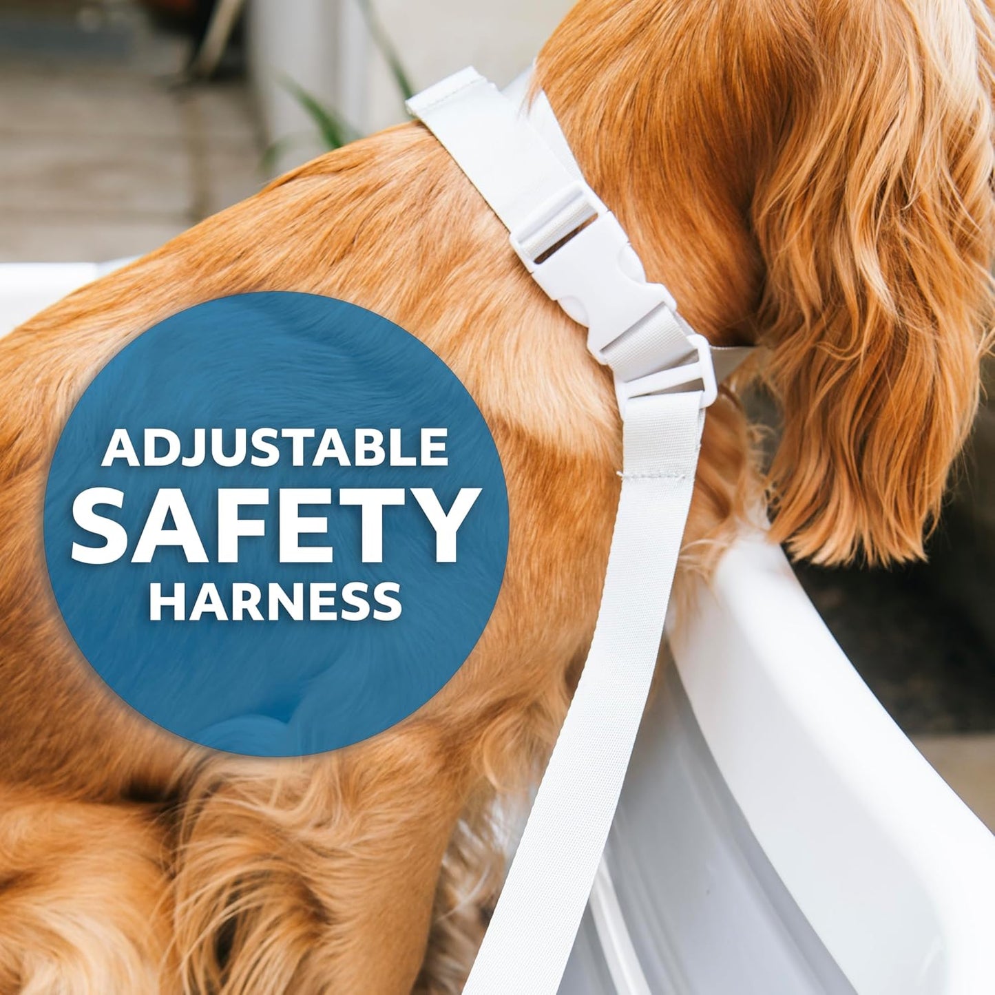 Smoochie Collapsible Pet Bathtub & Washing Station – Portable, Space-Saving Tub for Dogs & Cats, Indoor & Outdoor Grooming