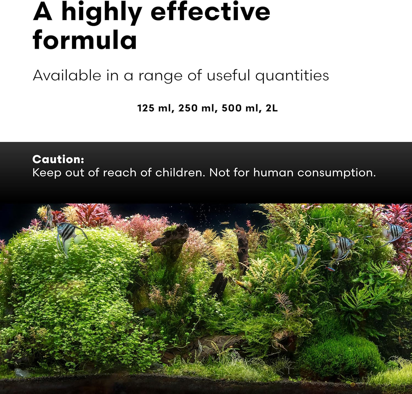 Brightwell Aquatics Caridina GH+ Mineral Supplement Restores Calcium Magnesium Potassium Sodium in Soft RO/DI Water for Shrimp Breeding and Plant Health, 125 ml