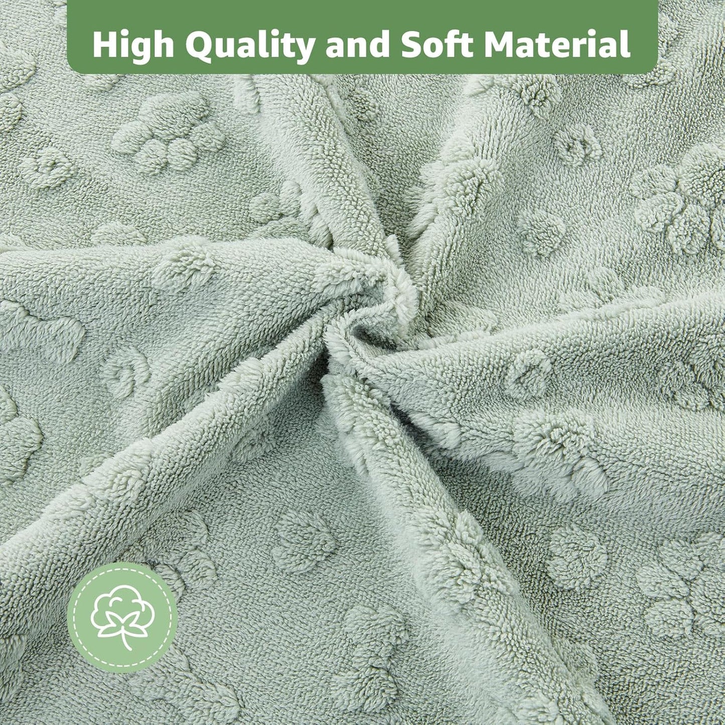 LOOBANI Washable Pee Pads for Dogs: 2 Pack Super Absorbent Reusable Puppy Pads, Leakproof and Waterproof Dog Training Pads Whelping Pads for Potty, Floor, Crate, Couch Bed and Travel, 36"x24"