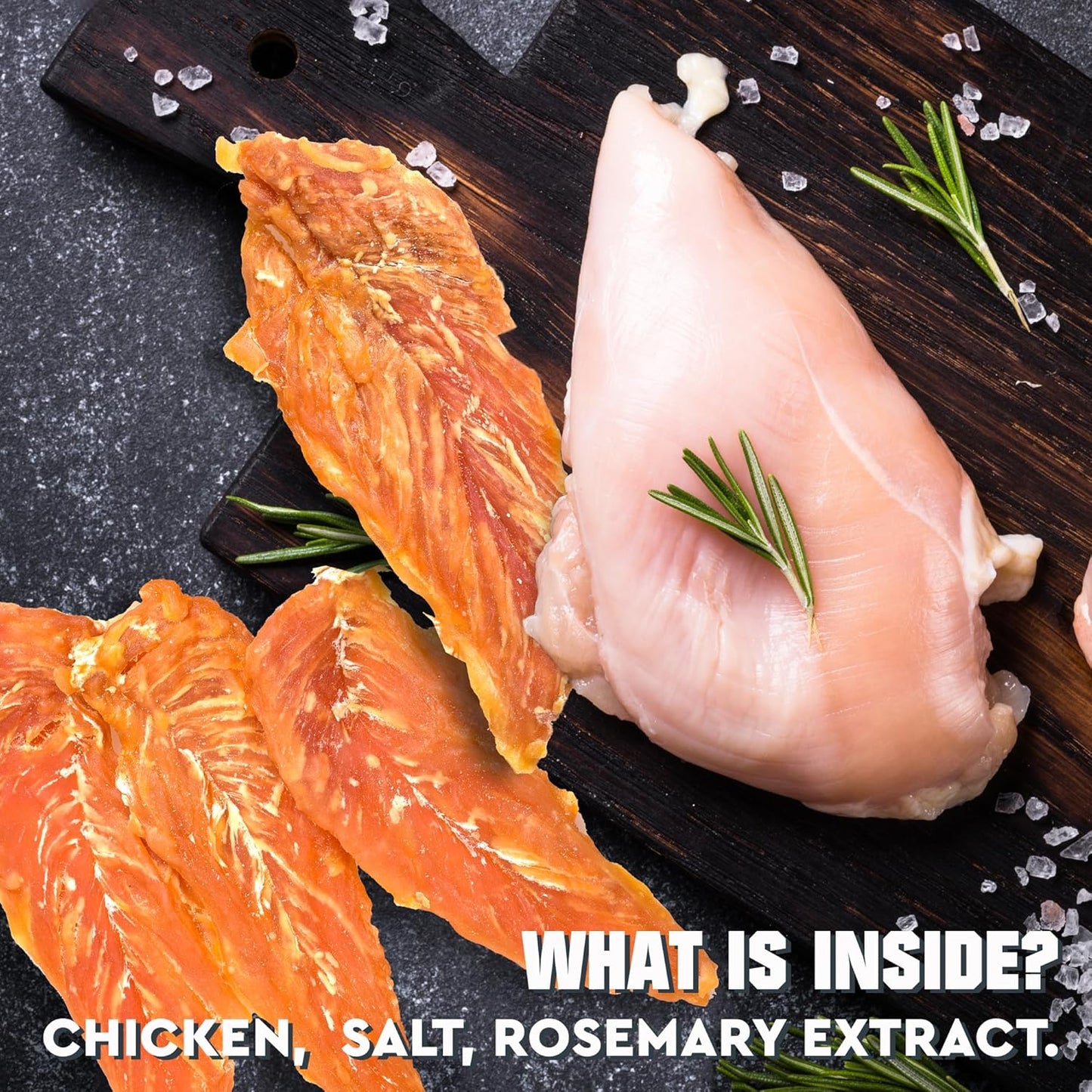 Dog Treats Chicken Jerky 1.5 Lb - Human Grade Pet Snacks & High Protein Meat - All Natural High Protein Dried Strips - Best Chews for Training Small & Large Dogs - Bulk Soft Pack Made for USA