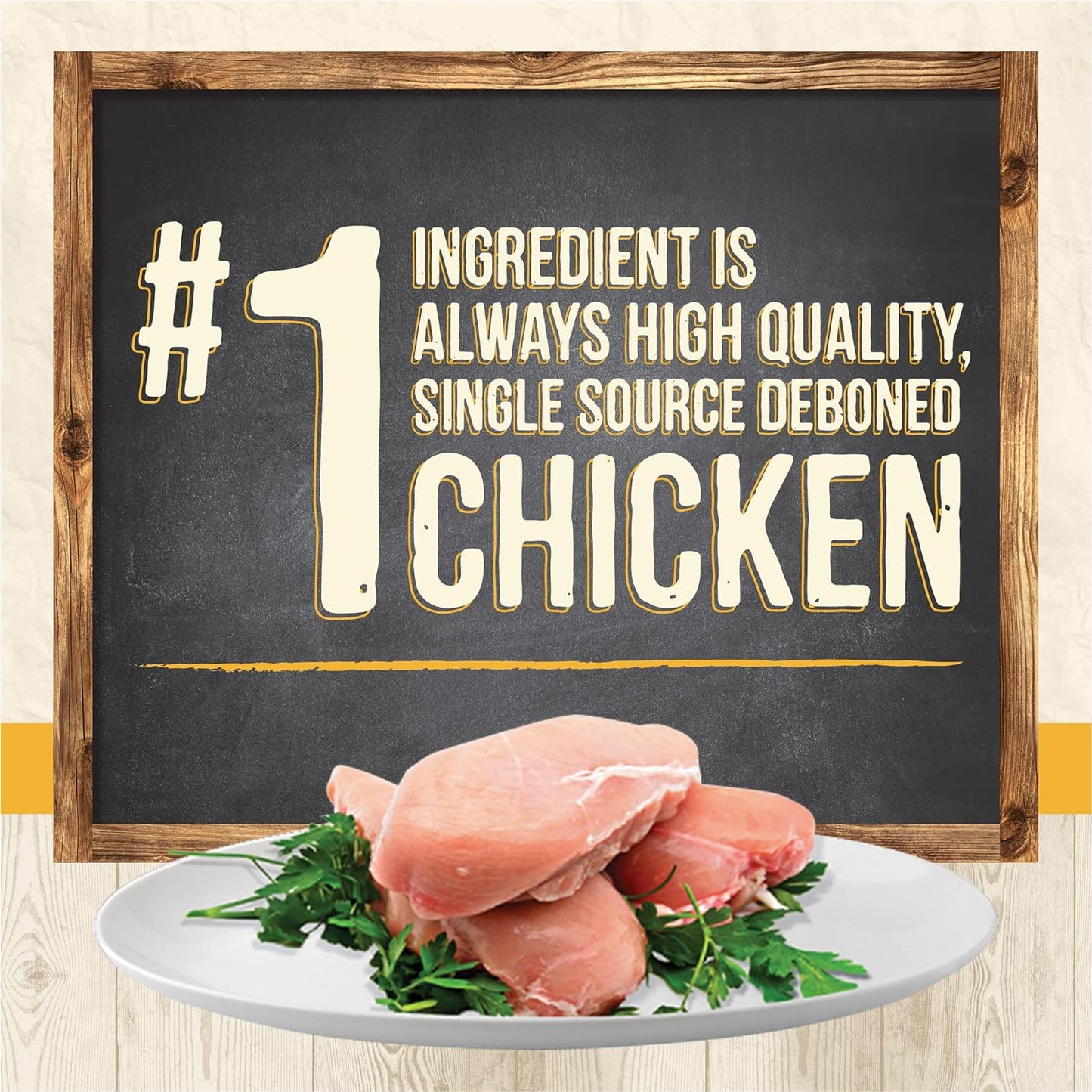 Merrick Limited Ingredient Diet Premium Grain Free And Natural Canned Pate Wet Cat Food, Chicken Recipe - (Pack of 24) 2.75 oz. Cans